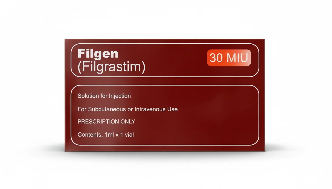Filgen 30MIU IV Inj. 1`s