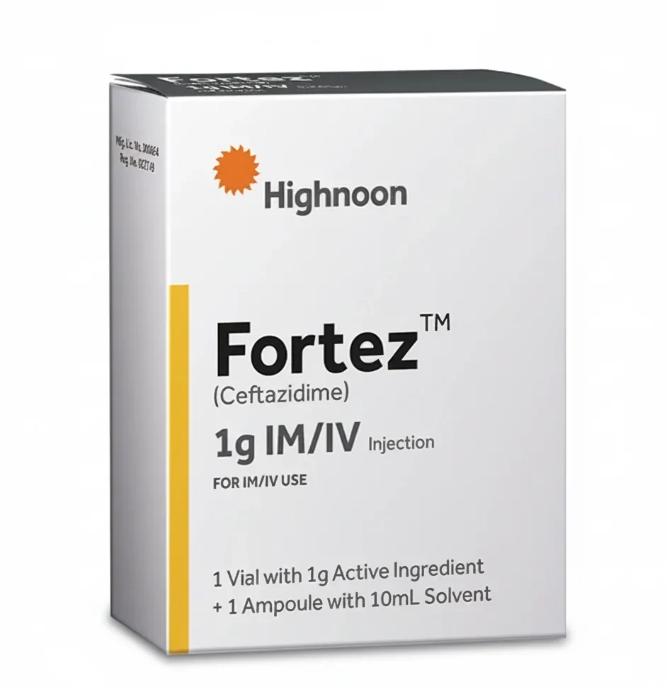 Fortez 1g IM/IV Inj. 1`s