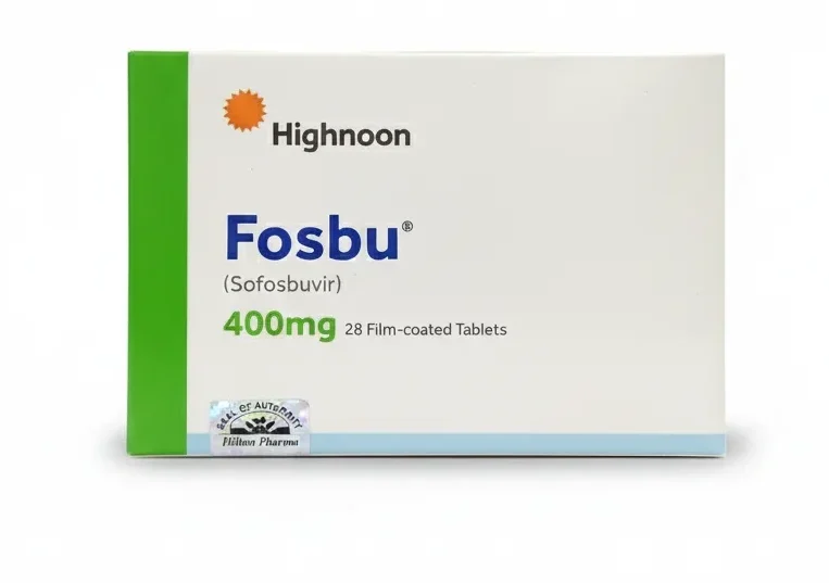 Fosbu 400mg Tablet (Sofosbuvir) 28 Tablets