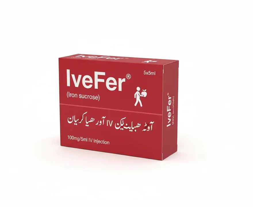 Ivefer 100mg/5ml IV Inj. 5`s