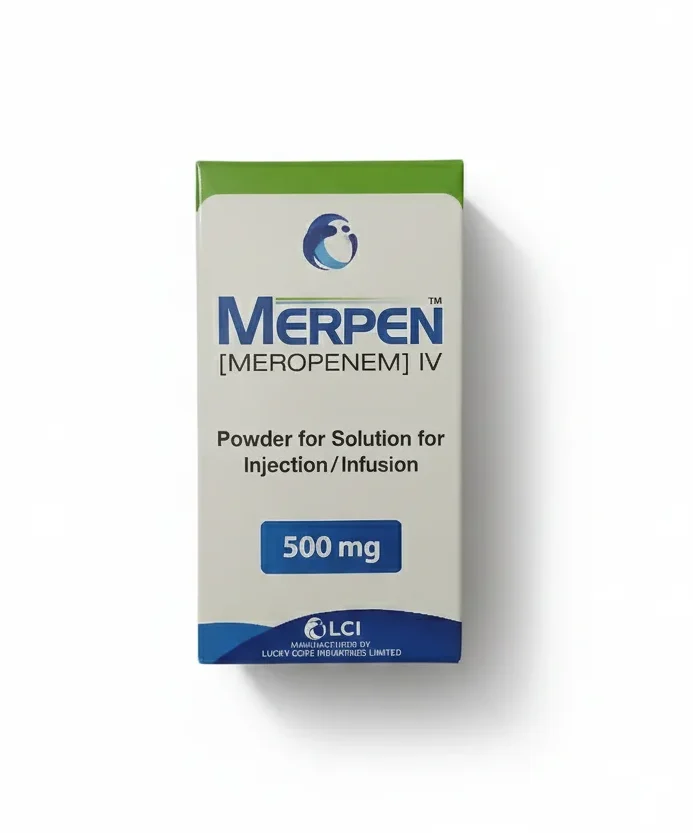 Merpen 500mg IV Inj. 1`s