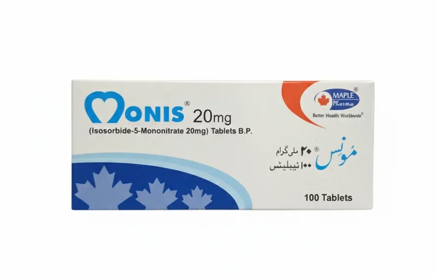 Monis 20mg Tabs 100`s