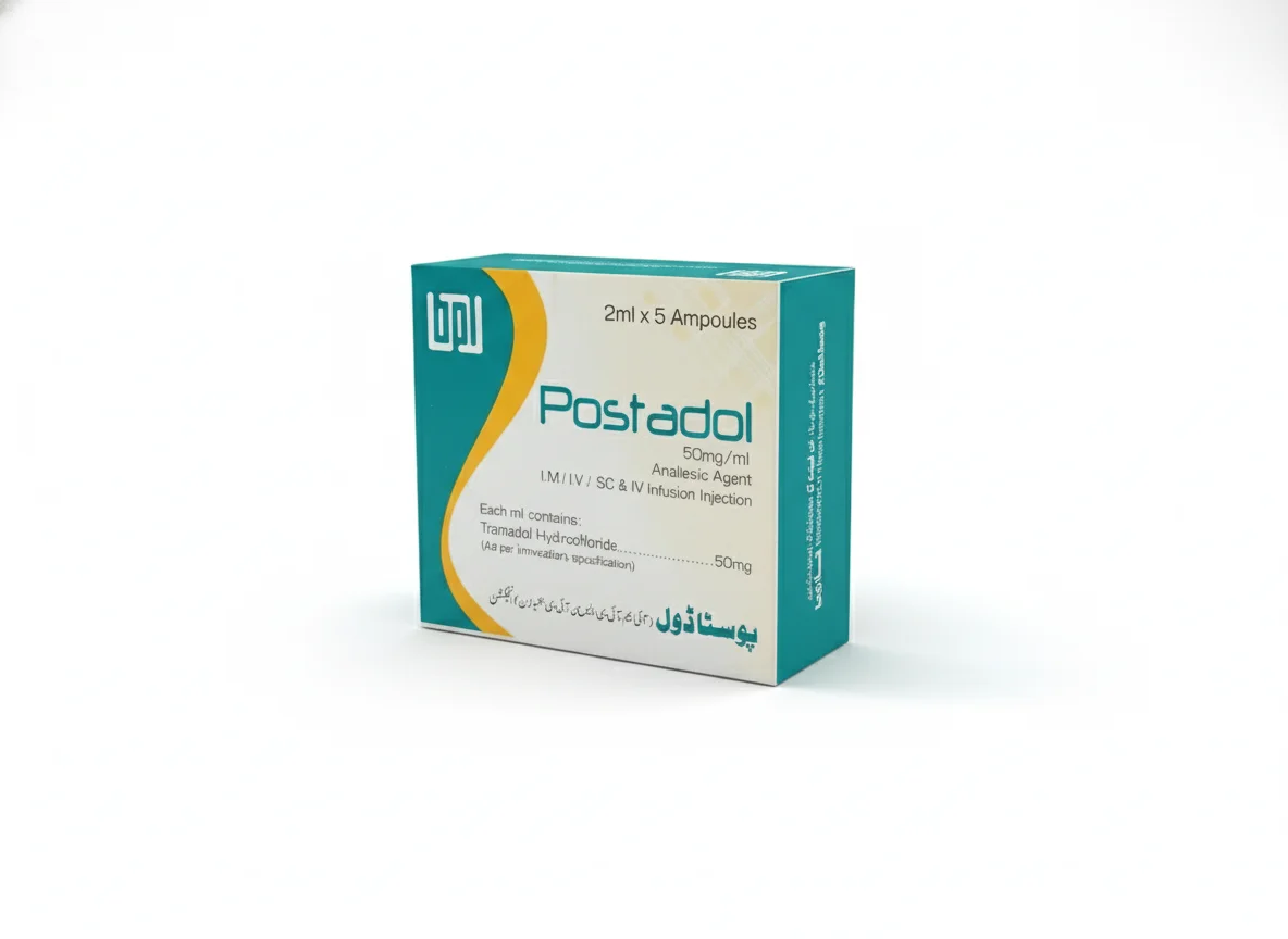 Postadol 50 M g / 2 mL Inj