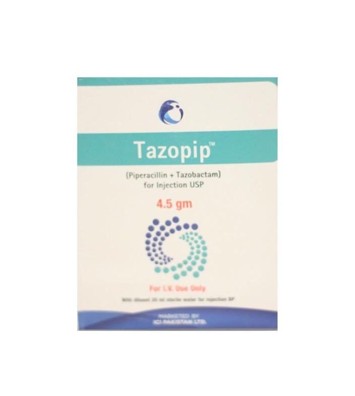 Tazopip 4.5gm IV Inj. 1`s