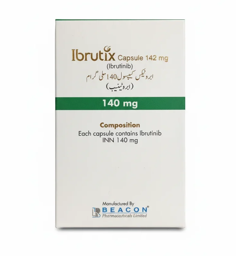 Ibrutix 140mg Capsule 120`s