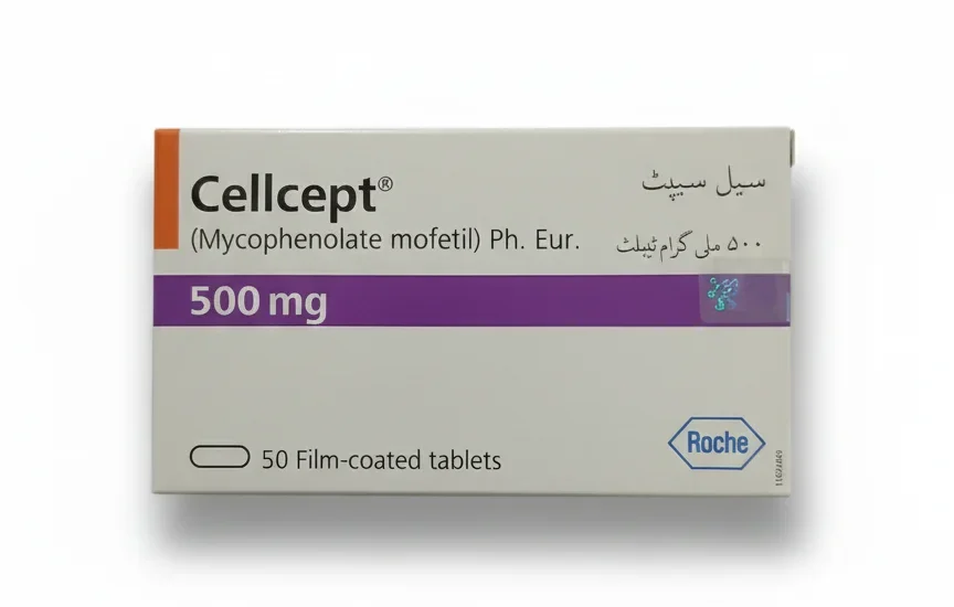 Cellcept 500mg 50 Tablets