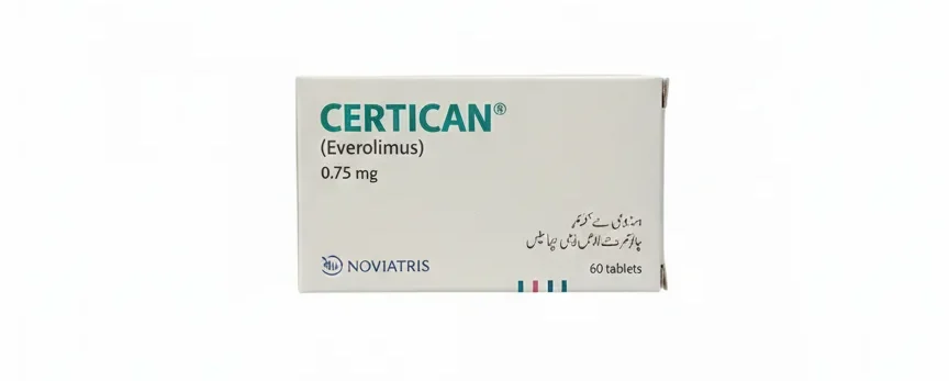 Certican 0.75mg (60 Tablets)