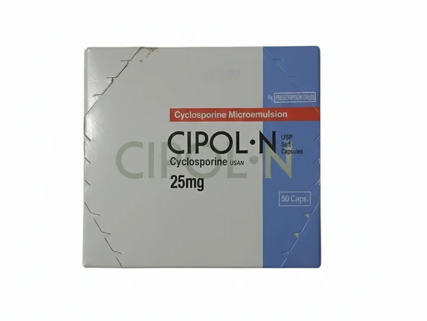 Cipol N 25 mg 50 Capsules