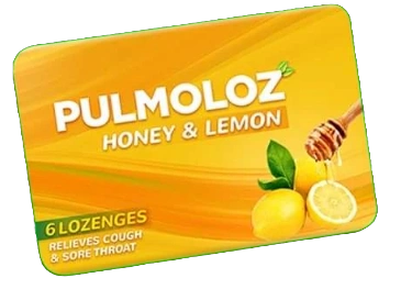 Pulmoloz Honey Lemon Lozenges