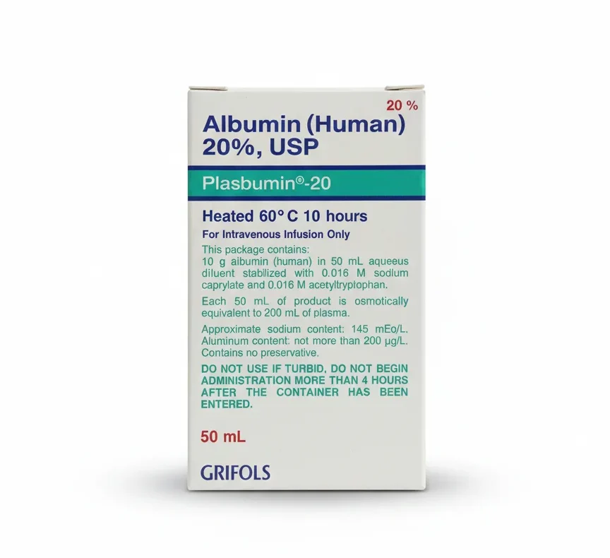 Human Albumin 20% 50ml Grafol
